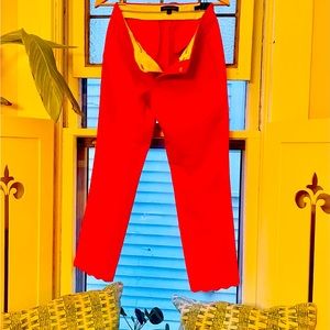 Banana Republic Avery Pants. 
Gorgeous orange ankle boot pants. Size 2